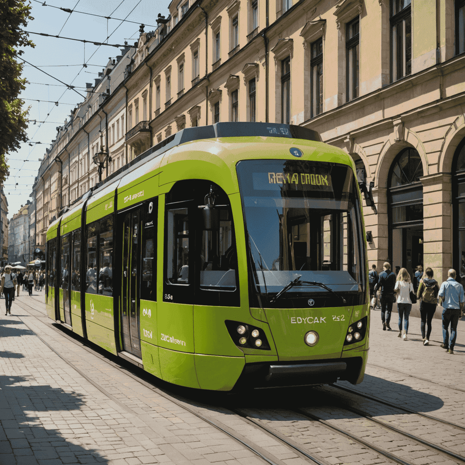 Nowy ekologiczny system tramwajowy i rozszerzona sieć rowerów miejskich w Krakowie